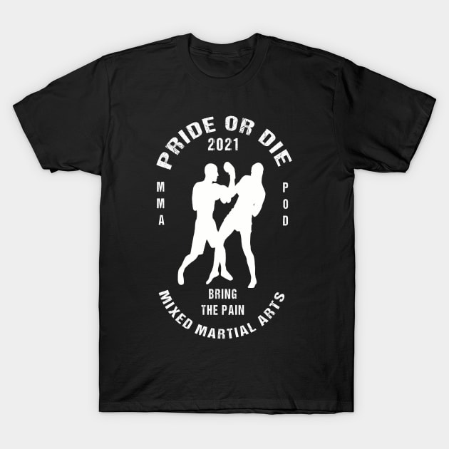 mixed martial arts T-Shirt by rabiidesigner